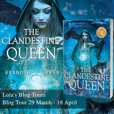 The Clandestine Queen square tour banner